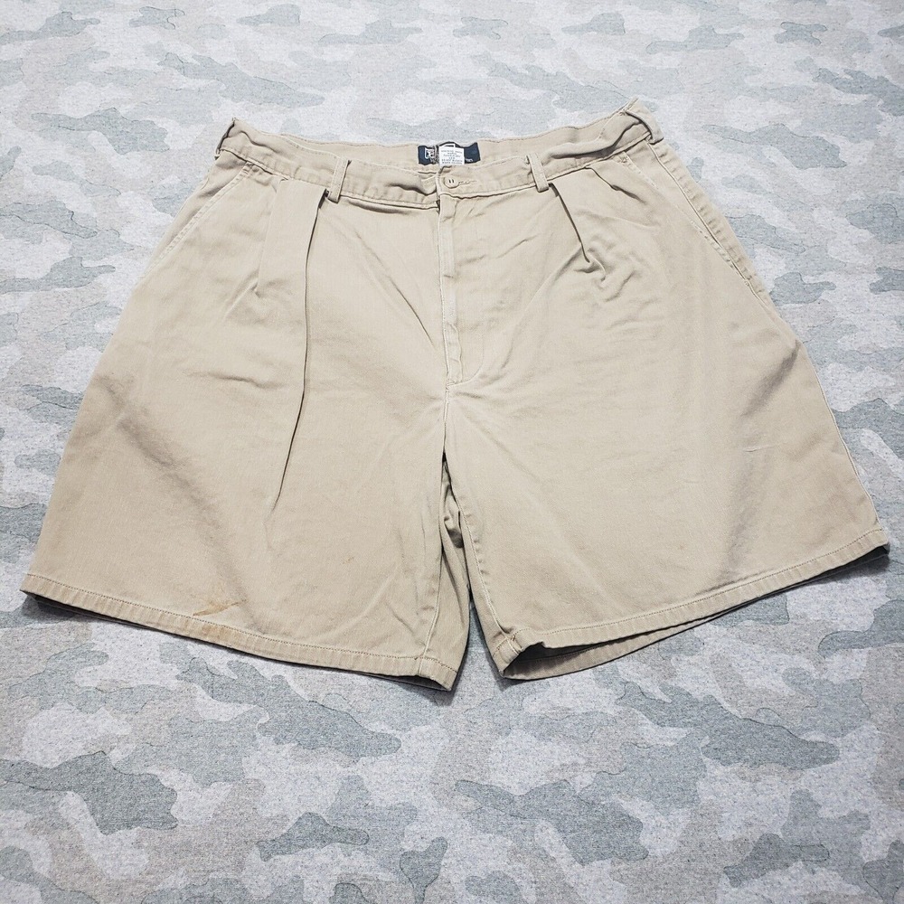Vintage Polo Ralph Lauren Shorts Men's‎ 35 Tan Pockets Pleated
